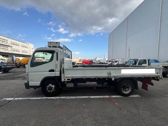 キャンター 2PG-FEB90 平 高床 増トン車 床鉄板張 シートデッキ 6AT 黒内装 ETC ドラレコ バックモニター 電動格納ミラー フォグランプ D環7対(14個)(C-30)(中型免許)(10枚目)