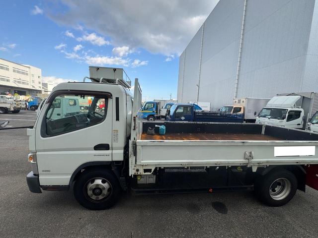 キャンター 2PG-FEB90 平 高床 増トン車 床鉄板張 シートデッキ 6AT 黒内装 ETC ドラレコ バックモニター 電動格納ミラー フォグランプ D環7対(14個)(C-30)(中型免許)(12枚目)