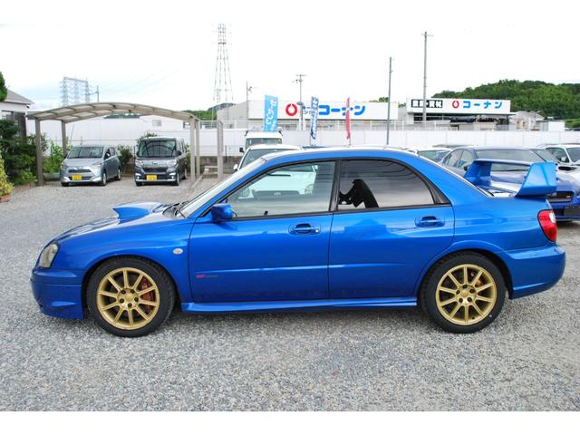 インプレッサ ＷＲＸ　ＳＴｉ　ブリッツ車高調　エンケイ１７アルミ　Ｄｅｆｉ追加メーター　ＨＫＳキャタライザー　ＨＫＳマフラー　ＳＡＲＤフューエルレギュレーター　フューエルポンプ　ＳＴＩ補強バー　純正ブレンボ　キセノン　純正エアロ（21枚目）