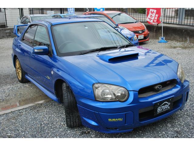 インプレッサ ＷＲＸ　２００３　Ｖリミテッド　修復歴無　ＯＺ１７アルミ　湾岸マフラー　タイミングベルト交換ステッカー有り　ナビフルセグ　キセノン　ＳＴＩシフトノブ　大型Ｒスポイラー　キセノン　純正ＭＯＭＯステアリング（21枚目）