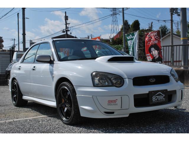 インプレッサ WRX STi 修復歴無 アプライドE型 匠マフラー アドバン17アルミ 純正ブレンボキャリパー 大型Rスポイラー ディスプレイオーディオ 純正エアロ ETC キーレス 純正スポーツシート(11枚目)
