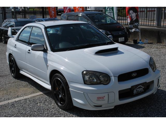 インプレッサ WRX STi 修復歴無 アプライドE型 匠マフラー アドバン17アルミ 純正ブレンボキャリパー 大型Rスポイラー ディスプレイオーディオ 純正エアロ ETC キーレス 純正スポーツシート(18枚目)