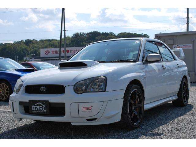 インプレッサ WRX STi 修復歴無 アプライドE型 匠マフラー アドバン17アルミ 純正ブレンボキャリパー 大型Rスポイラー ディスプレイオーディオ 純正エアロ ETC キーレス 純正スポーツシート(20枚目)