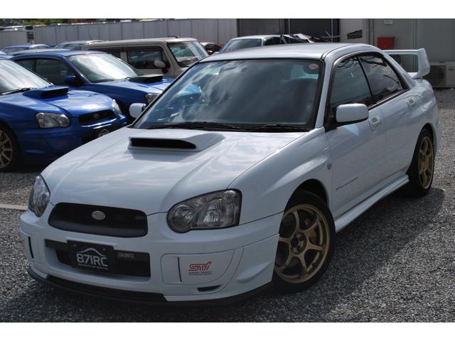 インプレッサ WRX STi 修復歴無 タイミングベルト97196km交換ステッカー有り アドバン17アルミ 純正ブレンボ STIスポーツシート フロントリップ キセノンライト Rスポイラー Defiブーストメーター キーレス(23枚目)