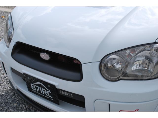 インプレッサ WRX STi 修復歴無 タイミングベルト97196km交換ステッカー有り アドバン17アルミ 純正ブレンボ STIスポーツシート フロントリップ キセノンライト Rスポイラー Defiブーストメーター キーレス(25枚目)