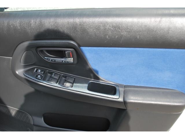 インプレッサ WRX STi 修復歴無 タイミングベルト97196km交換ステッカー有り アドバン17アルミ 純正ブレンボ STIスポーツシート フロントリップ キセノンライト Rスポイラー Defiブーストメーター キーレス(37枚目)