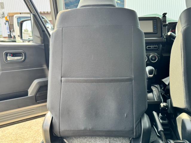 ジムニー ＸＣ　ワンオーナー　カスタム使用（キャリア・１６インチブロックタイヤ）　デュアルセンサーブレーキサポート　ドラレコ　シートヒーター　レーンキープアシスト　Ｐスタート　後席シートベルトリマインダー　背面タイヤ（69枚目）