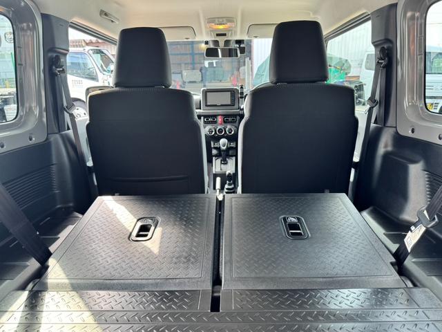 ジムニー ＸＣ　ワンオーナー　カスタム使用（キャリア・１６インチブロックタイヤ）　デュアルセンサーブレーキサポート　ドラレコ　シートヒーター　レーンキープアシスト　Ｐスタート　後席シートベルトリマインダー　背面タイヤ（72枚目）