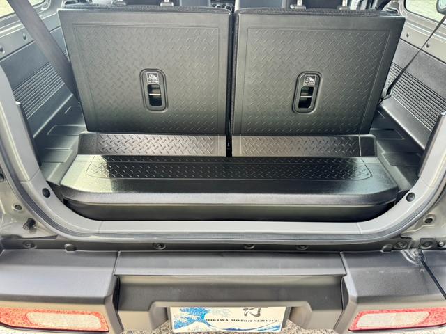 ジムニー ＸＣ　ワンオーナー　カスタム使用（キャリア・１６インチブロックタイヤ）　デュアルセンサーブレーキサポート　ドラレコ　シートヒーター　レーンキープアシスト　Ｐスタート　後席シートベルトリマインダー　背面タイヤ（78枚目）