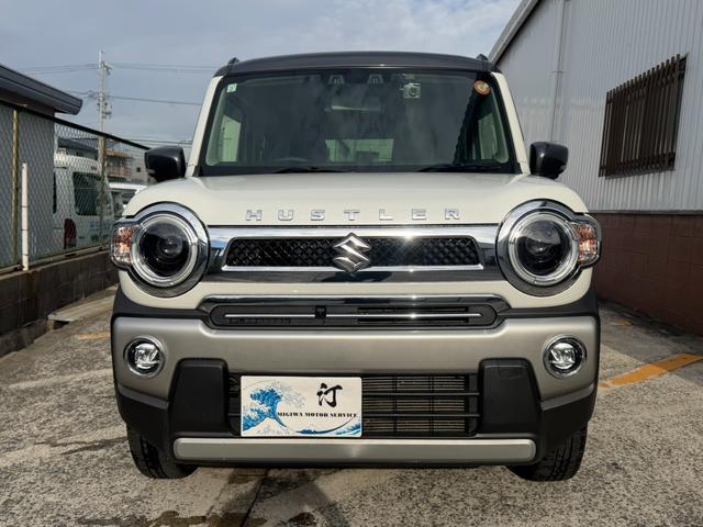 ハスラー 　全方位カメラ　純正ナビ　ルーフレール　フルセグＴＶ　純正アルミホイル　ＡｐｐｌｅＣａｒＰｌａｙ　ＬＥＤライト　シートヒーター　ＡＥＢ　パドルシフト　雪道走行支援　ＥＳＣ　ＥＴＣ　ドラレコ　車線逸脱防止（7枚目）