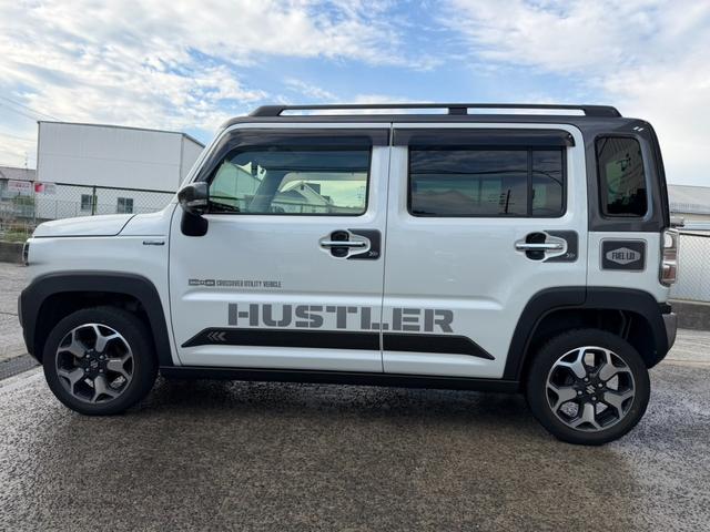 ハスラー 　全方位カメラ　純正ナビ　ルーフレール　フルセグＴＶ　純正アルミホイル　ＡｐｐｌｅＣａｒＰｌａｙ　ＬＥＤライト　シートヒーター　ＡＥＢ　パドルシフト　雪道走行支援　ＥＳＣ　ＥＴＣ　ドラレコ　車線逸脱防止（16枚目）