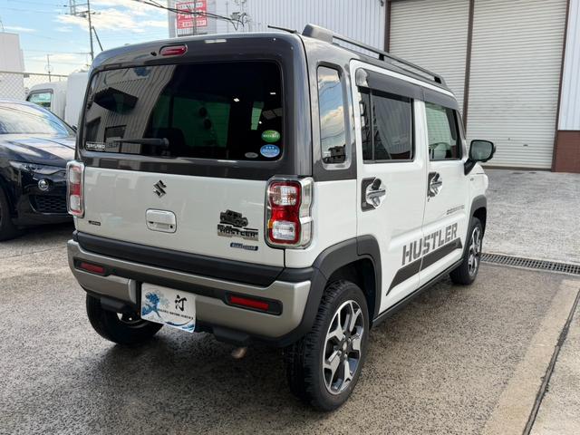 ハスラー 　全方位カメラ　純正ナビ　ルーフレール　フルセグＴＶ　純正アルミホイル　ＡｐｐｌｅＣａｒＰｌａｙ　ＬＥＤライト　シートヒーター　ＡＥＢ　パドルシフト　雪道走行支援　ＥＳＣ　ＥＴＣ　ドラレコ　車線逸脱防止（20枚目）