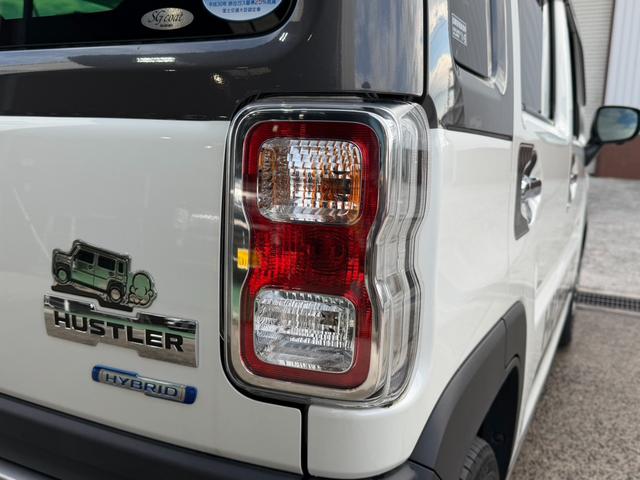 ハスラー 　全方位カメラ　純正ナビ　ルーフレール　フルセグＴＶ　純正アルミホイル　ＡｐｐｌｅＣａｒＰｌａｙ　ＬＥＤライト　シートヒーター　ＡＥＢ　パドルシフト　雪道走行支援　ＥＳＣ　ＥＴＣ　ドラレコ　車線逸脱防止（21枚目）