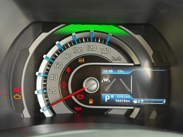 ハスラー 　全方位カメラ　純正ナビ　ルーフレール　フルセグＴＶ　純正アルミホイル　ＡｐｐｌｅＣａｒＰｌａｙ　ＬＥＤライト　シートヒーター　ＡＥＢ　パドルシフト　雪道走行支援　ＥＳＣ　ＥＴＣ　ドラレコ　車線逸脱防止（30枚目）