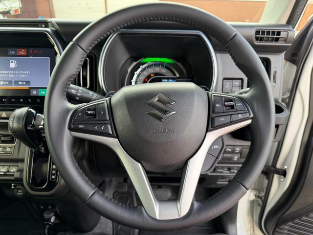 ハスラー 　全方位カメラ　純正ナビ　ルーフレール　フルセグＴＶ　純正アルミホイル　ＡｐｐｌｅＣａｒＰｌａｙ　ＬＥＤライト　シートヒーター　ＡＥＢ　パドルシフト　雪道走行支援　ＥＳＣ　ＥＴＣ　ドラレコ　車線逸脱防止（31枚目）