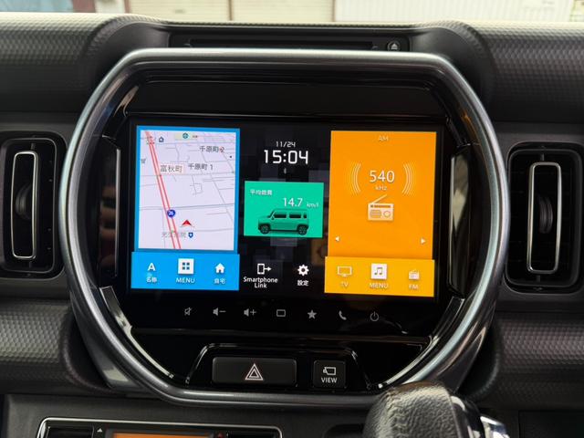 ハスラー 　全方位カメラ　純正ナビ　ルーフレール　フルセグＴＶ　純正アルミホイル　ＡｐｐｌｅＣａｒＰｌａｙ　ＬＥＤライト　シートヒーター　ＡＥＢ　パドルシフト　雪道走行支援　ＥＳＣ　ＥＴＣ　ドラレコ　車線逸脱防止（37枚目）