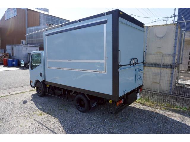 アトラストラック 　キッチンカー　移動販売車　１．５トントラック　フードトラック　８ナンバー　内装新品（4枚目）