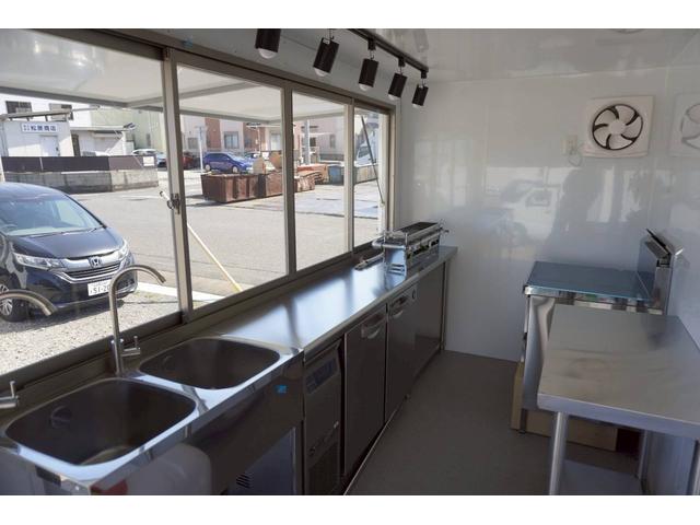 アトラストラック 　キッチンカー　移動販売車　１．５トントラック　フードトラック　８ナンバー　内装新品（8枚目）