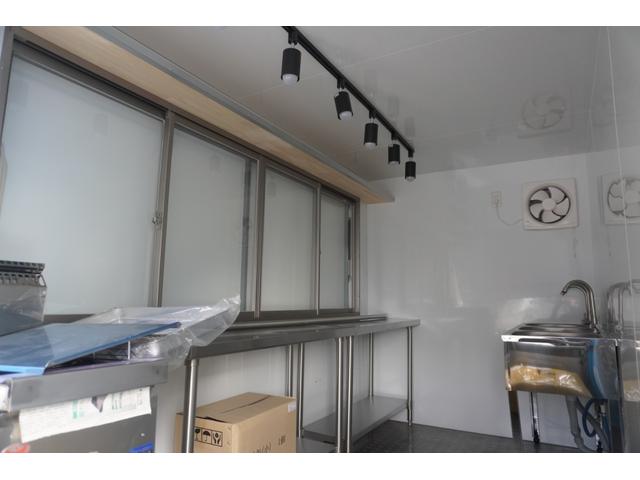 アトラストラック 　キッチンカー　移動販売車　１．５トントラック　フードトラック　８ナンバー　内装新品（7枚目）