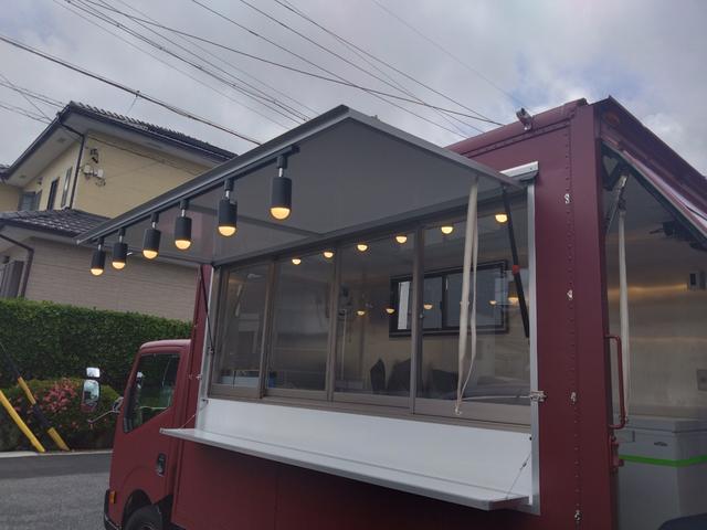 アトラストラック 　キッチンカー　移動販売車　１．５トントラック　フードトラック　８ナンバー　内装新品（3枚目）