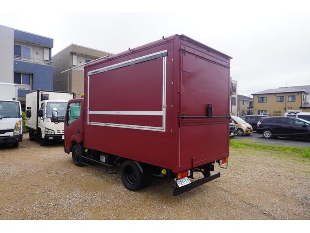 アトラストラック 　キッチンカー　移動販売車　１．５トントラック　フードトラック　８ナンバー　内装新品（4枚目）