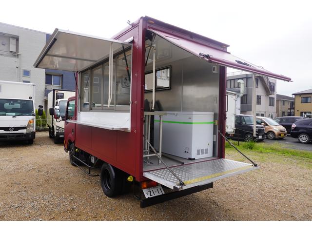 アトラストラック 　キッチンカー　移動販売車　１．５トントラック　フードトラック　８ナンバー　内装新品（6枚目）