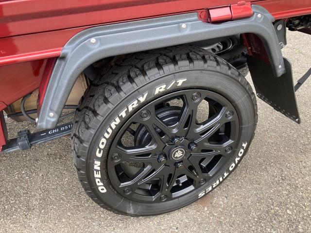ハイゼットトラック ジャンボエクストラ　４ＷＤ　１オーナー　社外バンパーガード／ＦＲオーバーフェンダー／ＭＵＤ－Ｘ１５インチＡＷ／オープンカントリーＲＴタイヤ　パナソニックナビ／フルセグ／Ｂｌｕｅｔｏｏｔｈ／バックカメラ　ＥＴＣ（19枚目）