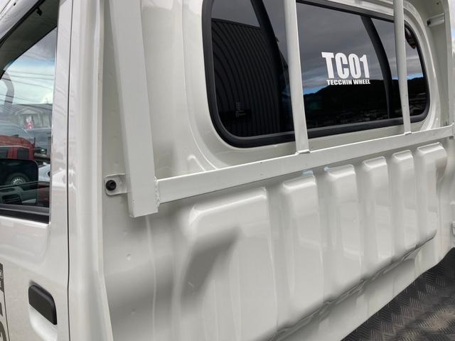 ハイゼットトラック スタンダードＳＡＩＩＩｔ　ＪＥＴＧＯＧＯフロントフェイスキット／前後オーバーフェンダー／チンスポイラー　ＴＣ０１ホイール　ローダウンサスペンションキット（6枚目）