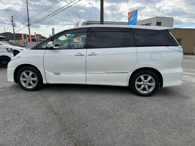 エスティマハイブリッド Ｇ　純正ＨＤＤナビ　バックカメラ　フリップダウンモニター　前後ドラレコ　両側パワースライドドア　ＨＩＤ　Ｗオートエアコン　ＥＴＣ　ＡＣ１００Ｖ電源　クルーズコントロール　クリアランスソナー　ＥＴＣ（7枚目）