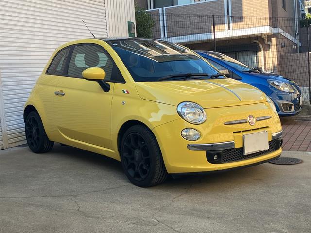 500 ツインエア ラウンジ 5速ミッション車 ターボ車 ツートンカラー アルミホール キーレス2個(3枚目)