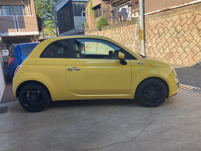 500 ツインエア ラウンジ 5速ミッション車 ターボ車 ツートンカラー アルミホール キーレス2個(4枚目)