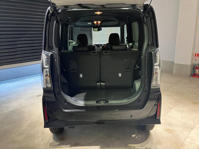 タント カスタムＸ　届出済未使用車　両側電動スライドドア　衝突被害軽減ブレーキ　禁煙車　アルミホイール　ＬＥＤヘッドライト　シートヒーター　電子パーキング　オートブレーキホールド　パーキングセンサー　シートバックテーブル（15枚目）