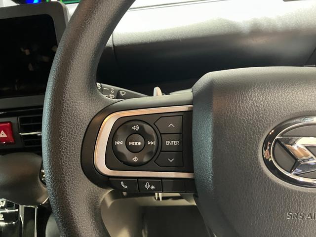 タント カスタムＸ　届出済未使用車　両側電動スライドドア　衝突被害軽減ブレーキ　禁煙車　アルミホイール　ＬＥＤヘッドライト　シートヒーター　電子パーキング　オートブレーキホールド　パーキングセンサー　シートバックテーブル（33枚目）