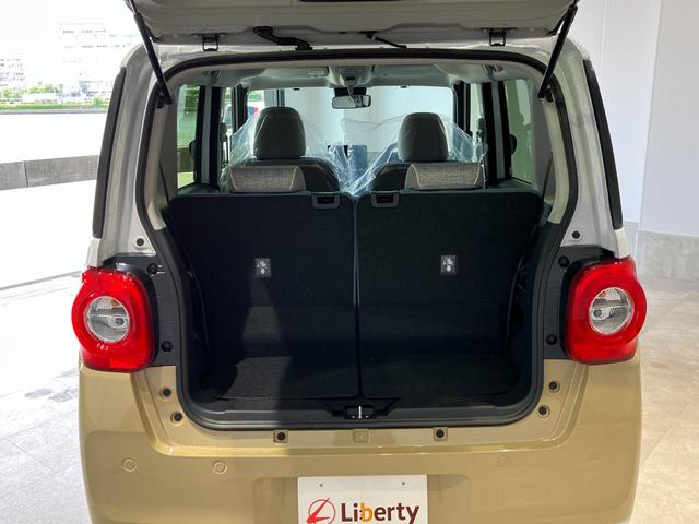 ムーヴキャンバス ストライプスＧ　届出済未使用車　禁煙車　両側電動スライドドア　衝突被害軽減ブレーキ　電子パーキング　オートブレーキホールド　前席シートヒーター　ホットカップホルダー　スマートキー　ＬＥＤヘッドライト　電動格納ミラー（14枚目）