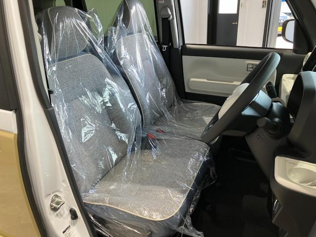 ムーヴキャンバス ストライプスＧ　届出済未使用車　禁煙車　両側電動スライドドア　衝突被害軽減ブレーキ　電子パーキング　オートブレーキホールド　前席シートヒーター　ホットカップホルダー　スマートキー　ＬＥＤヘッドライト　電動格納ミラー（20枚目）