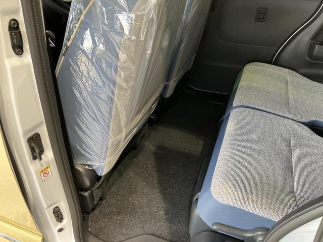 ムーヴキャンバス ストライプスＧ　届出済未使用車　禁煙車　両側電動スライドドア　衝突被害軽減ブレーキ　電子パーキング　オートブレーキホールド　前席シートヒーター　ホットカップホルダー　スマートキー　ＬＥＤヘッドライト　電動格納ミラー（25枚目）