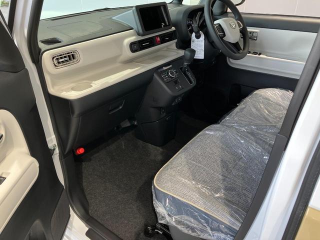 ムーヴキャンバス ストライプスＧ　届出済未使用車　禁煙車　両側電動スライドドア　衝突被害軽減ブレーキ　電子パーキング　オートブレーキホールド　前席シートヒーター　ホットカップホルダー　スマートキー　ＬＥＤヘッドライト　電動格納ミラー（27枚目）