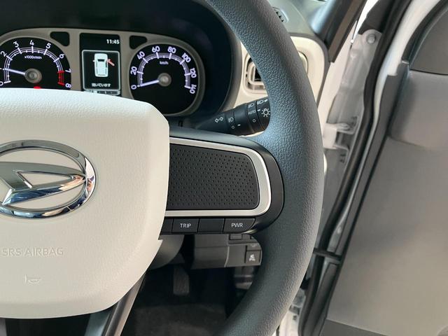 ムーヴキャンバス ストライプスＧ　届出済未使用車　禁煙車　両側電動スライドドア　衝突被害軽減ブレーキ　電子パーキング　オートブレーキホールド　前席シートヒーター　ホットカップホルダー　スマートキー　ＬＥＤヘッドライト　電動格納ミラー（31枚目）