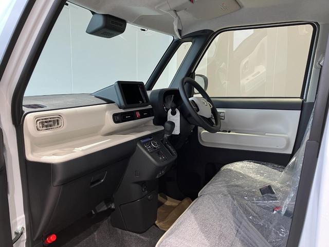 ムーヴキャンバス ストライプスＧ　届出済未使用車　禁煙車　両側電動スライドドア　衝突被害軽減ブレーキ　ＬＥＤヘッドライト　電子パーキング　オートブレーキホールド　前席シートヒーター　ホットカップホルダー　スマートキー　電動格納ミラー（19枚目）