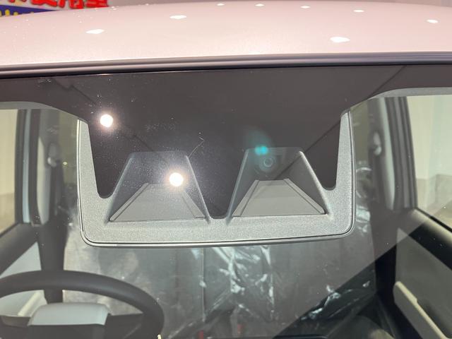 ムーヴキャンバス ストライプスＧ　届出済未使用車　禁煙車　両側電動スライドドア　衝突被害軽減ブレーキ　ＬＥＤヘッドライト　電子パーキング　オートブレーキホールド　前席シートヒーター　ホットカップホルダー　スマートキー　電動格納ミラー（45枚目）