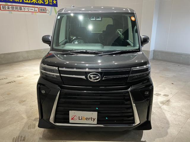 タント カスタムＸ　両側電動スライドドア　衝突軽減ブレーキ　電子パーキング　オートブレーキホールド　スマートキー　車線逸脱防止　ＬＥＤヘッドライト　運転席＆助手席シートヒーター　アイドリングストップ　シートバックテーブル（7枚目）
