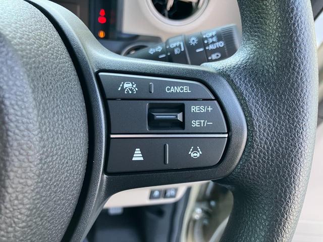 Ｎ－ＢＯＸジョイ 　届出済未使用車　純正ＯＰフロントグリル　ＬＥＤフォグライト　両側電動スライドドア　純正フロアマット　ドアバイザー　踏み間違い防止装置　アダプティブクルーズコントロール　レーンキープ　スマートキー（21枚目）