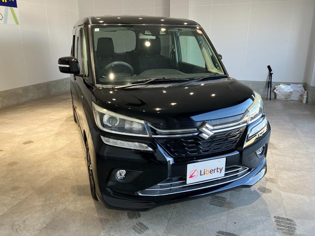 ソリオバンディット ハイブリッドＭＶ　ナビ　バックカメラ　ＥＴＣ　片側電動スライドドア　衝突被害軽減ブレーキ　アダプティブクルーズコントロール　レーンキープアシスト　パーキングセンサー　アルミホイール　スマートキー　シートバックテーブル（11枚目）