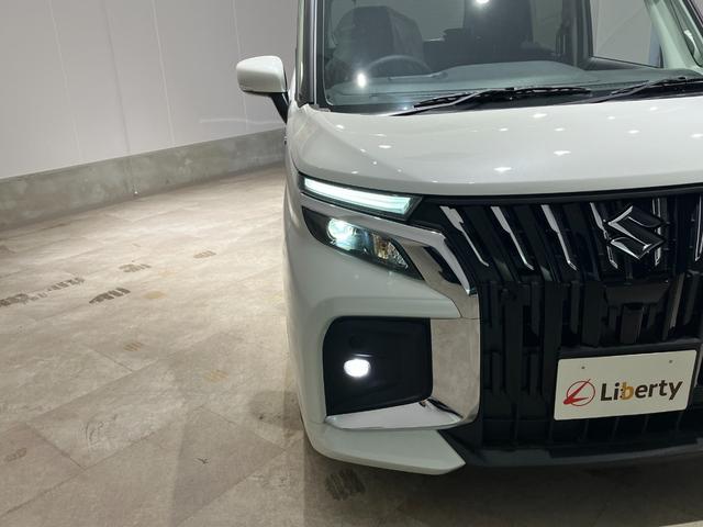 ソリオバンディット ハイブリッドMV 両側電動スライドドア 衝突被害軽減ブレーキ レーンキープアシスト パーキングセンサー クルーズコントロール 純正アルミホイール LEDヘッドライト フォグライト シートヒーター シートバックテーブル(16枚目)