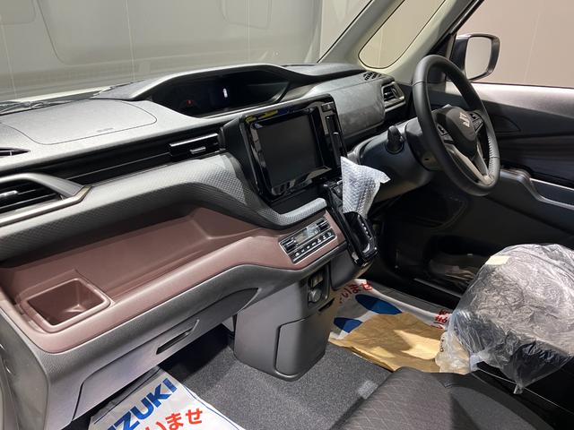 ソリオバンディット ハイブリッドMV 両側電動スライドドア 衝突被害軽減ブレーキ レーンキープアシスト パーキングセンサー クルーズコントロール 純正アルミホイール LEDヘッドライト フォグライト シートヒーター シートバックテーブル(20枚目)