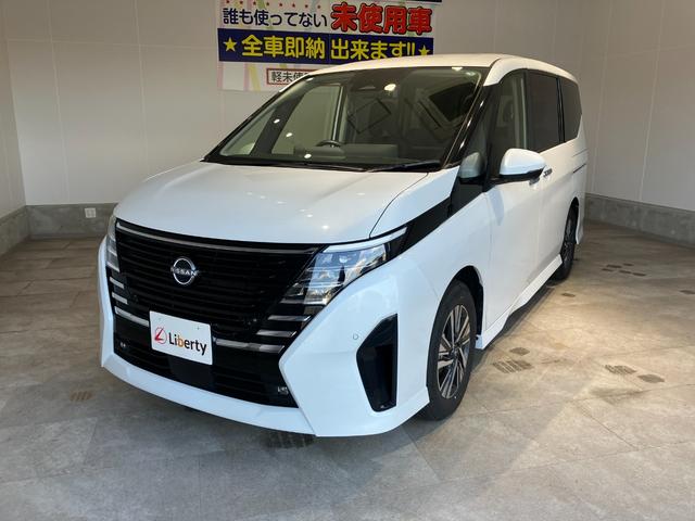 セレナ ハイウェイスターＶ　純正ナビ　全方位カメラ　ＥＴＣ　両側電動スライドドア　アダプティブクルーズコントロール　電子パーキング　オートブレーキホールド　デジタルインナーミラー　純正アルミホール　ＬＥＤヘッドライト（9枚目）