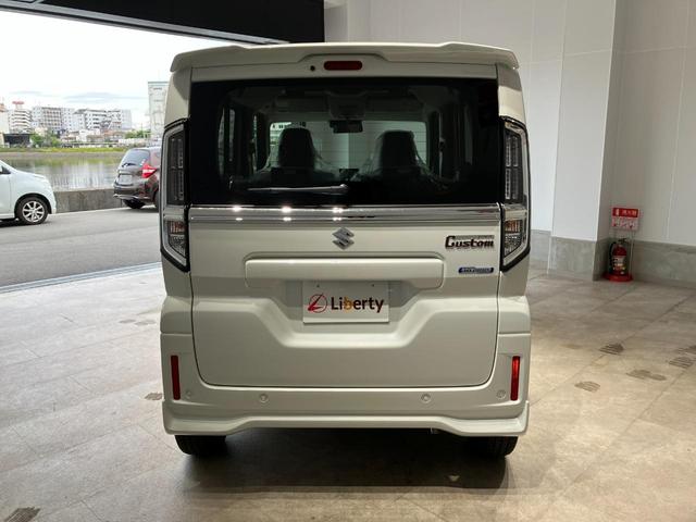 スペーシアカスタム ハイブリッドXS 届出済未使用車 禁煙車 両側電動スライドドア サイドカーテンエアバック Pセンサー オートLED 盗難警報装置 運転席エアバッグ LEDヘッドライト アイドリングS スマートキー フルフラット(12枚目)