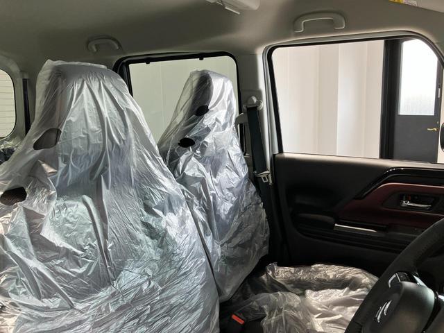 スペーシアカスタム ハイブリッドXS 届出済未使用車 禁煙車 両側電動スライドドア サイドカーテンエアバック Pセンサー オートLED 盗難警報装置 運転席エアバッグ LEDヘッドライト アイドリングS スマートキー フルフラット(22枚目)