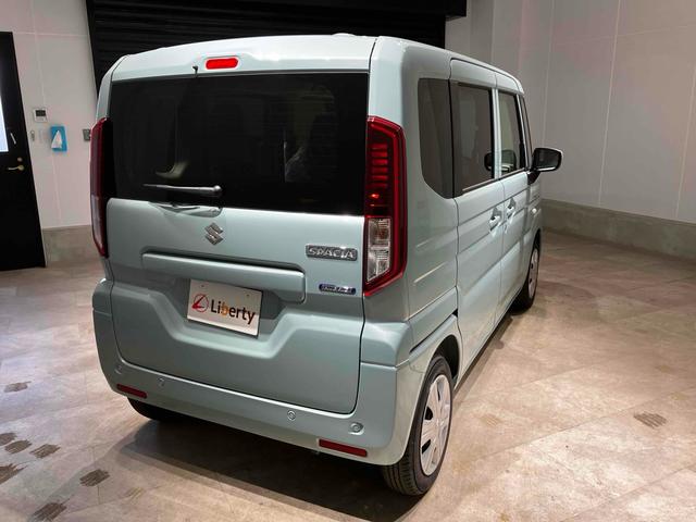 スペーシア ハイブリッドＧ　アイドリングＳ　キーレススタートシステム　オートＬＥＤ　パーキングセンサー　横滑防止　イモビライザー　ＬＥＤライト　Ｗエアバッグ　スマートキー　オートエアコン　フルフラット　パワーステアリング　ＡＢＳ（12枚目）