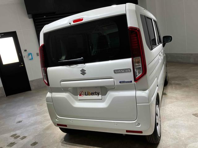 スペーシア ハイブリッドＸ　運転席エアバッグ　デュアルセンサーブレーキ　ＬＫＡＳ　サイドエアバッグ　運転席助手席エアバッグ　前席シートヒーター　ＬＥＤ　フルフラットシート　ＥＳＰ　スマートキー　リモコンキー　ベンチシート　ＡＢＳ（13枚目）